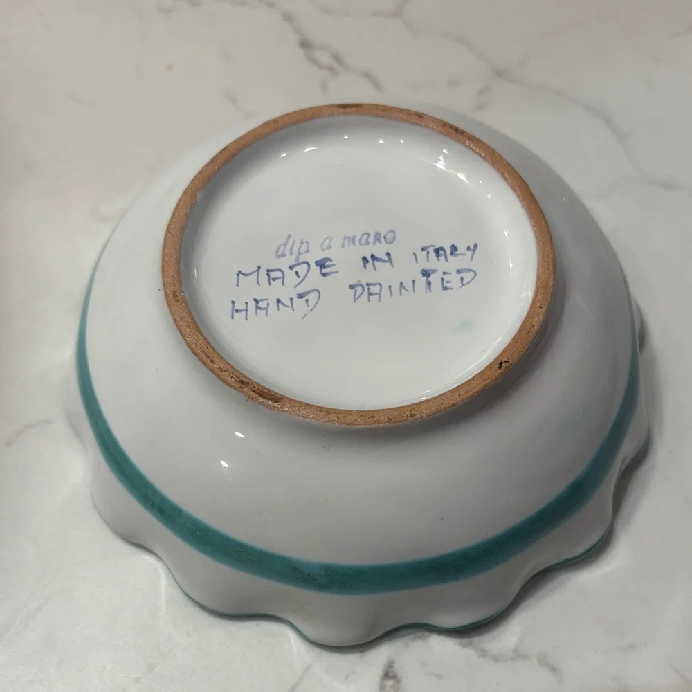 Italian Pottery beautiful dip